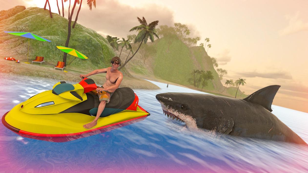 Shark Attack FPS Sniper Game screenshot 4