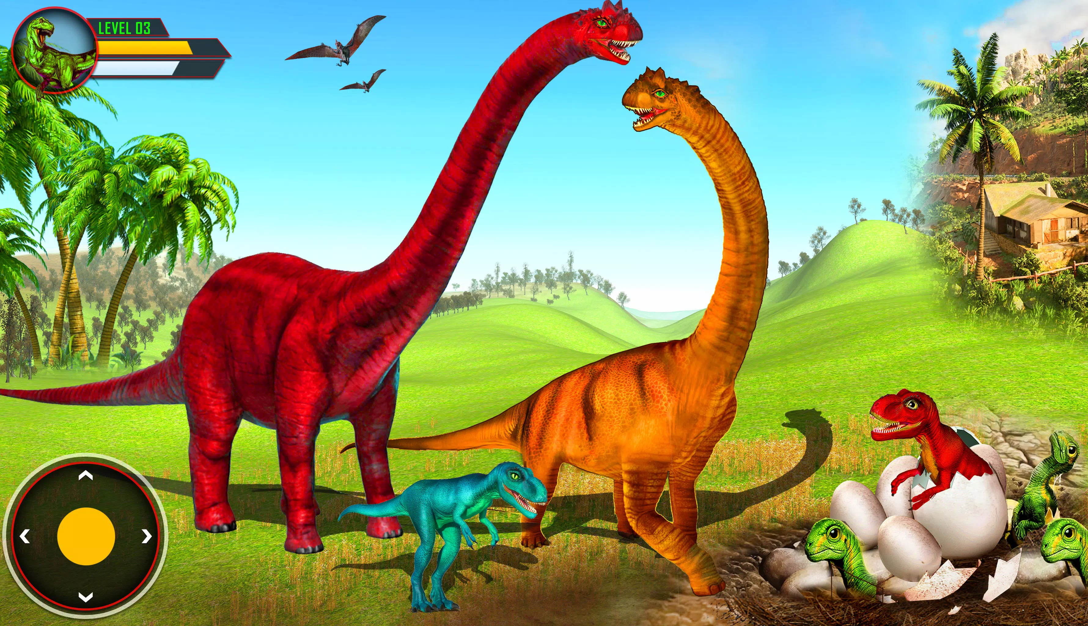 Wild Dino Family Dinosaur Game APK for Android Download