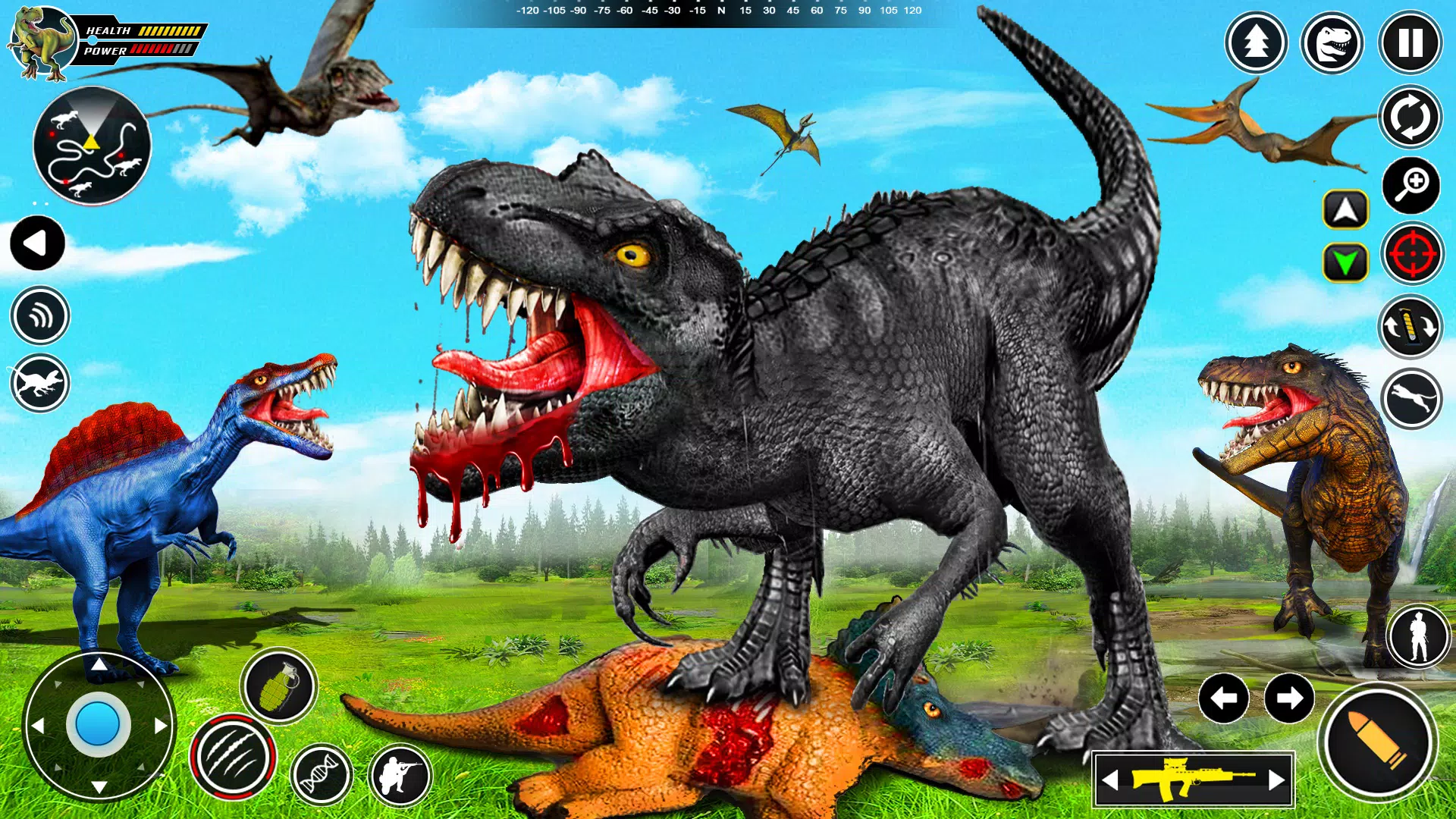 jogos de dinossauros melhor tiro caçar na App Store