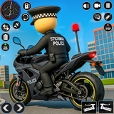Stickman Police MotoBike Chase icono