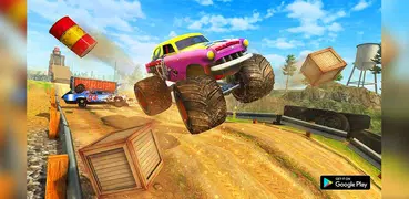 Mega Ramp Monster Truck Driving Stunt Racing Games