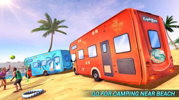 Real Camper Van Driving Simulator - Beach Resort capture d'écran 2