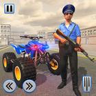 Police ATV Quad Bike Real Gangster Chase-icoon