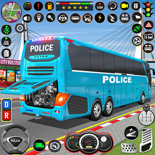 ônibus prisioneiro da polícia