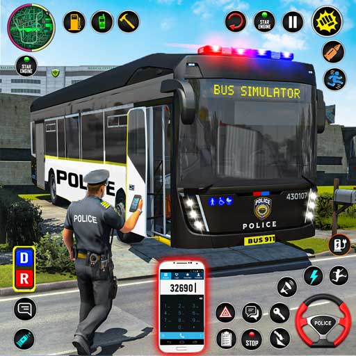 警察囚犯巴士模擬器