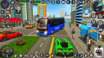 City Bus Simulator Bus Game 3D постер
