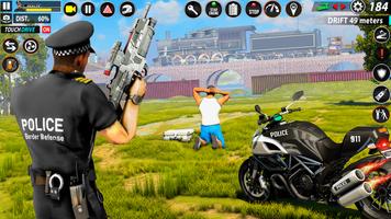 Police Moto Bike Crime Chase captura de pantalla 3