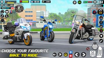 1 Schermata giochi di moto della polizia