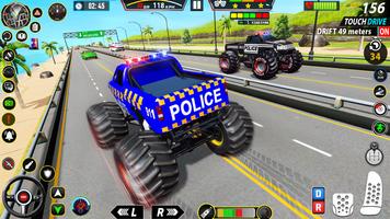 3 Schermata Police Monster Truck Car Games