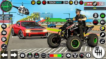 US Police ATV Transporter Game capture d'écran 1