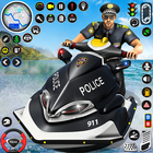 Police Boat Chase Crime Games আইকন