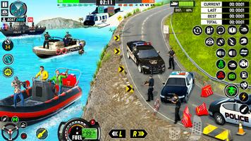 Police Boat Chase Crime Games screenshot 2