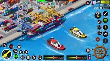 Cruise Ship Driving Simulator captura de pantalla 3
