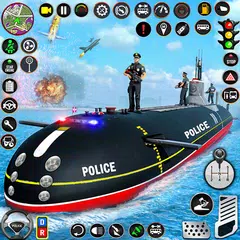 Transport submarino de policía