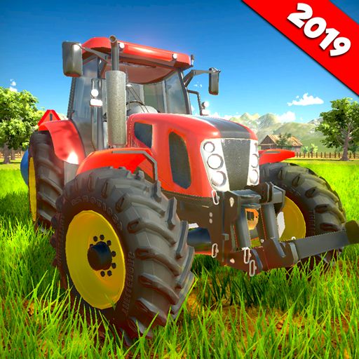 Offroad farming tractor driving simulator