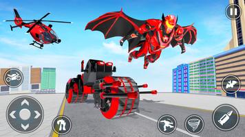 Fly Bat Robot Bike Transform скриншот 2