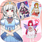 Colorful Girls:Dress Up Games icône