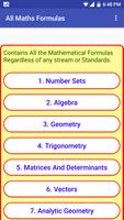 Math Formulas Cartaz