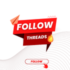 Threads Follow and Like icône