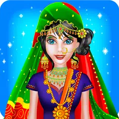 Indian Bride Wedding Makeover: Bridal Fashion Doll APK download