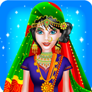 Indian Bride Wedding Makeover: Bridal Fashion Doll APK