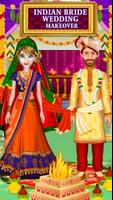 Relooking mariage mariée indienne: poupée de mode Affiche