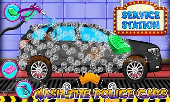 Poste de service de lavage de voiture de police capture d'écran 2