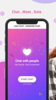 LikeChat - Random Chat Nearby ポスター