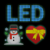 LED Running Text biểu tượng