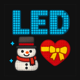 LED スクロール アイコン