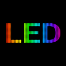LED Scroller - Rainbow Text APK