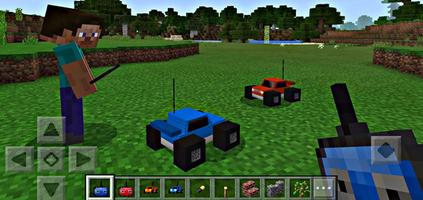 Cars mods MCPE สำหรับ Android โปสเตอร์