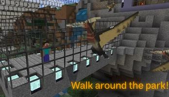 Minecraft công viên khủng long ảnh chụp màn hình 1