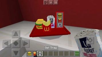 Fast Food Mod for Minecraft الملصق