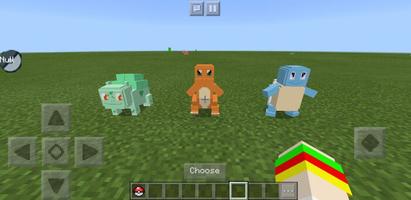 Pixelmon in Minecraft. Mods plakat