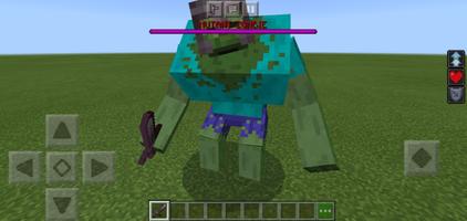 Zombie Apocalypse in Minecraft plakat