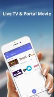 YM Live TV & Movie Portal App imagem de tela 1