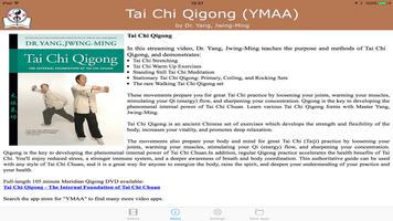 Tai Chi Qigong (YMAA) capture d'écran 3