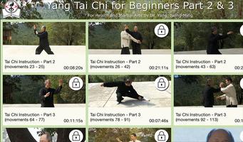 Yang Tai Chi for Beginners 2&3 ภาพหน้าจอ 3