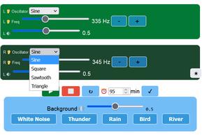 2 Schermata Binaural Beats Waves Generator