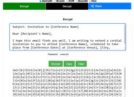 Encrypt Decrypt by Password पोस्टर