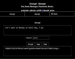 Encrypt Decrypt by Password स्क्रीनशॉट 1