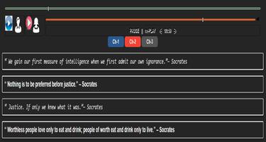 Socrates Audio Quotes স্ক্রিনশট 1
