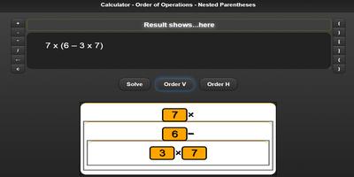 Calculator Parentheses - Order স্ক্রিনশট 1