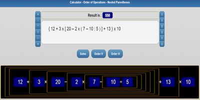 Calculator Parentheses - Order স্ক্রিনশট 2