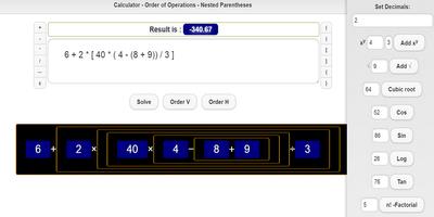 Calculator Parentheses - Order স্ক্রিনশট 3
