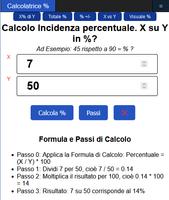 Percentuale % Calcolatrice 海報