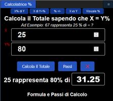 Percentuale % Calcolatrice 截圖 1