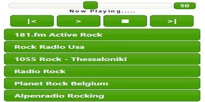 Rock Radio Player Live Music Screenshot 1