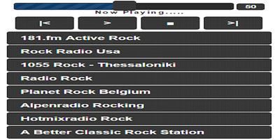 Rock Radio Player Live Music Screenshot 2